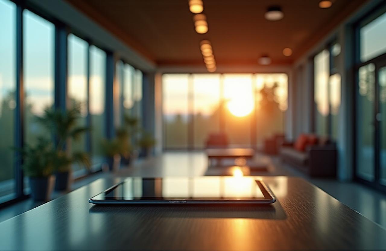 Modern professional office environment